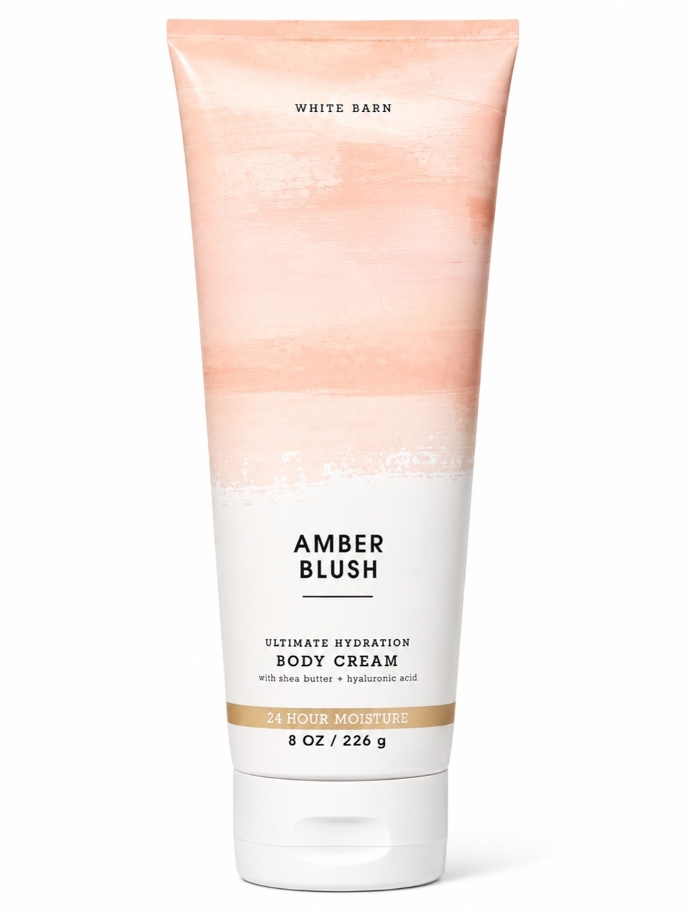 White Barn Amber Blush Ultimate Hydration Body Cream Shea Butter Hyaluronic Acid